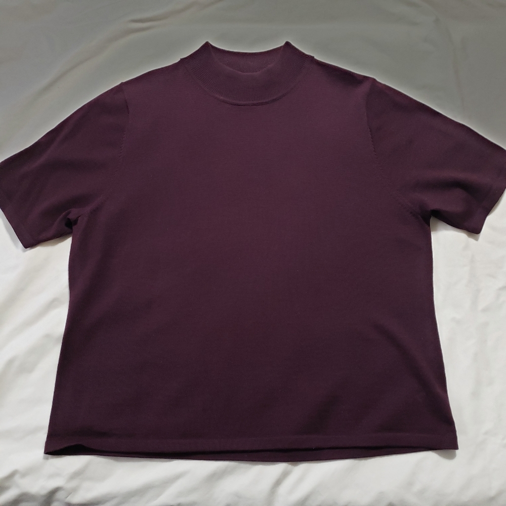 Pendleton Short Sleeve Sweater Top